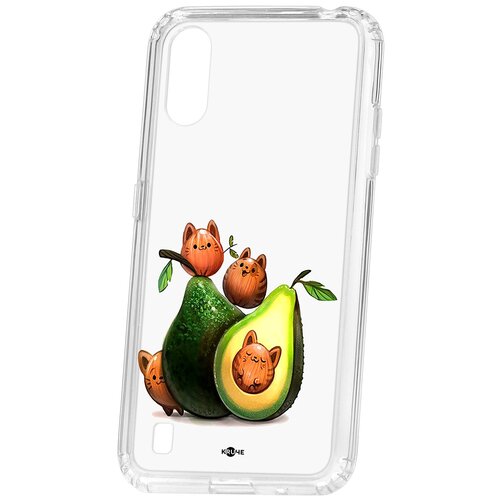фото Чехол на самcунг а01 kruche print авокотики кruче