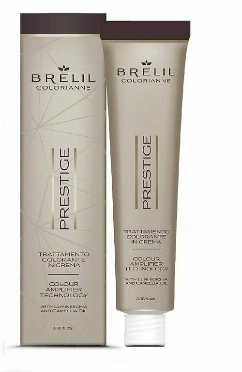 Brelil Professional, Краска Colorianne Prestige, 6/30 тёмный золотистый блонд, 100 мл