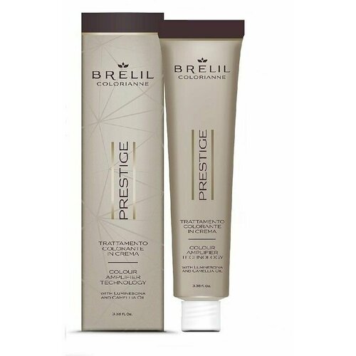 Brelil Professional, Краска Colorianne Prestige, 6/77 интенсивно-фиолетовый темный блонд, 100 мл