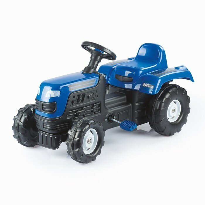 Трактор педальный Dolu Ranchero, клаксон, цвет синий 8045 Dolu 9633472 .