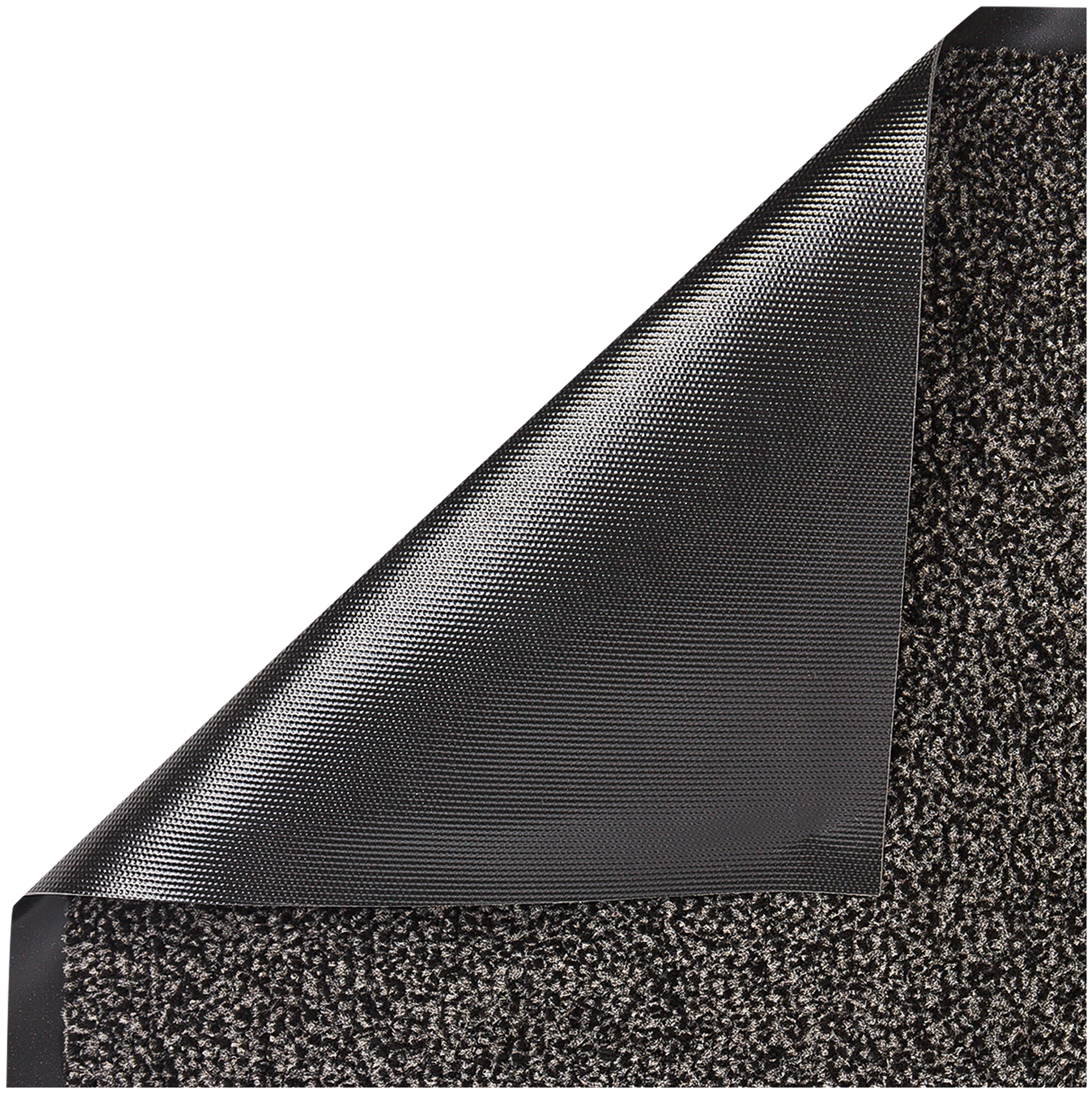 Коврик Inspire Gabriel 90x150 см полипропилен на ПВХ цвет тёмно-серый - фотография № 4