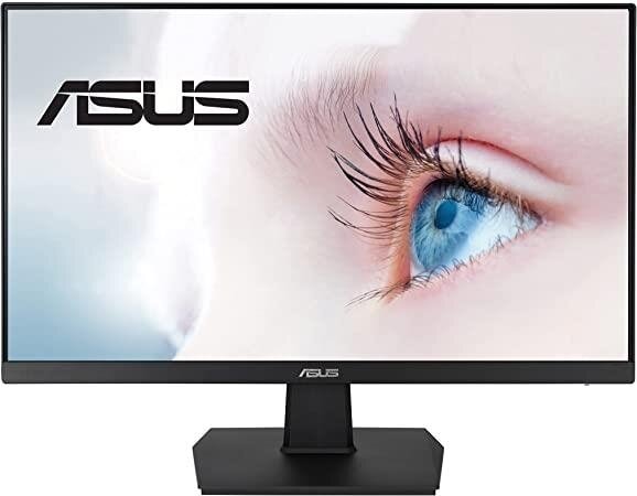 Монитор 23,8" ASUS VA247HE, FHD, VA, HDMI, VGA, DVI, Черный VA247HE - фото №8