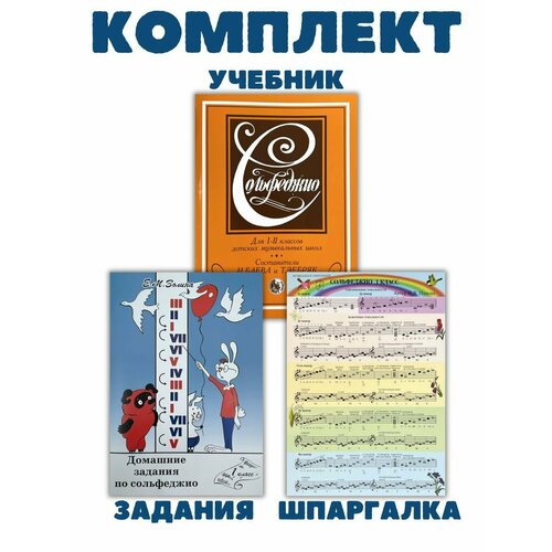 1 кл Сольфеджио + Домашние задания Золина + Шпаргалка