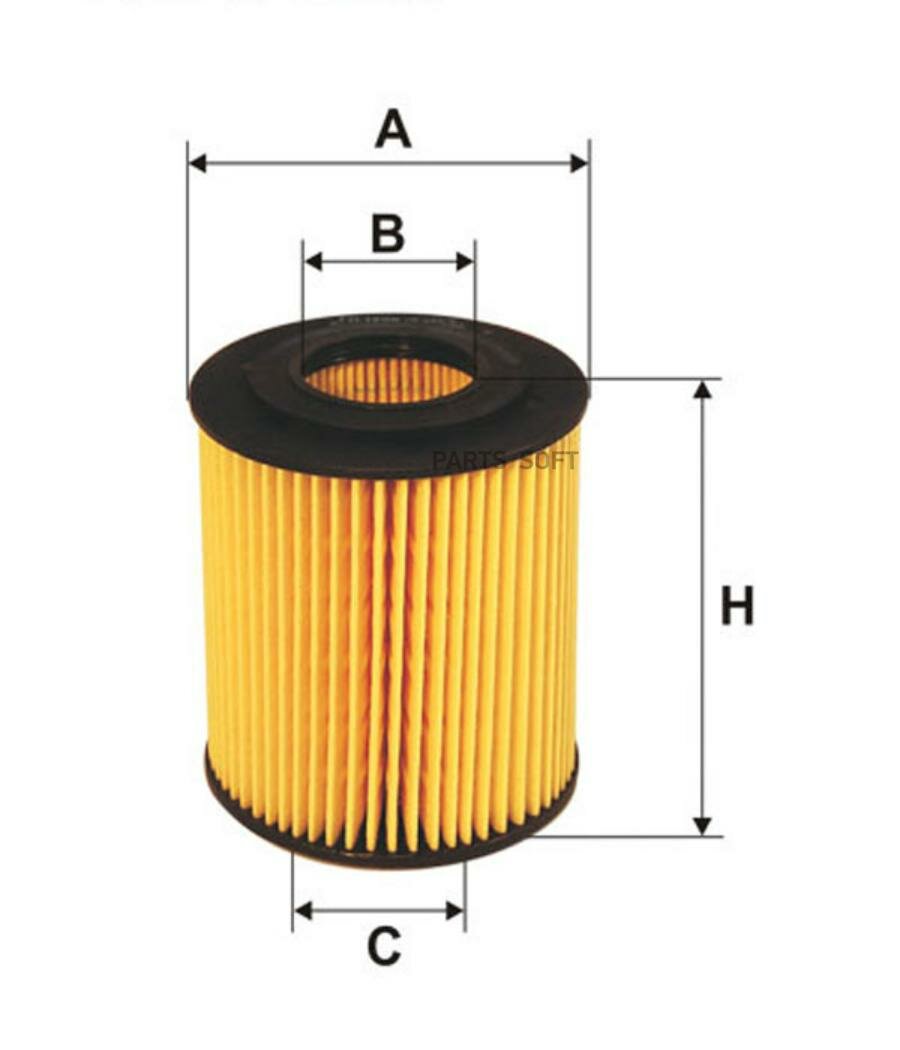 FILTRON OE649/6 Фильтр масляный