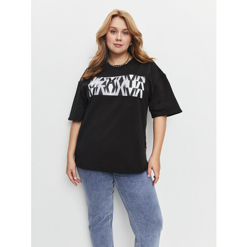 фото Футболка zavi, размер 42/44, черный