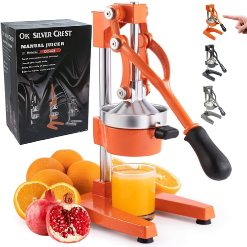 Соковыжималка пресс для гранатов и цитрусовых Оранжевая Чугун 519000₽