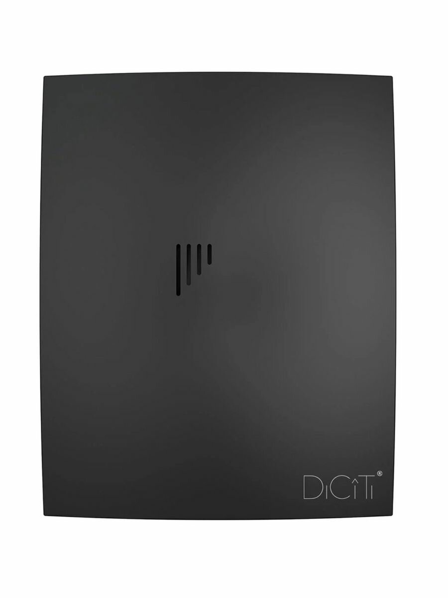 Вентиляторы для систем вентиляции Diciti BREEZE-4C-Matt-black, D100 мм, черный