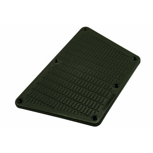 Накладка транца внешняя Rectangle №1.1 черная 2шт