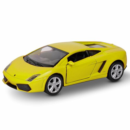 Машинка WELLY LAMBORGHINI GALLARDO LP560-4 Желтый / модель машины 1:38 с пружинным механизмом машинка welly 1 24 lamborghini gallardo белый