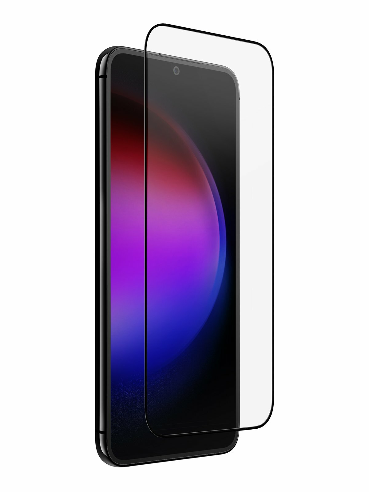 Uniq стекло для Galaxy S24 OPTIX Vivid (true colors) Clear/Black (+installer)