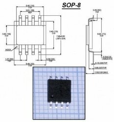 Микросхема SOP-8 - LTK8002D аудиоусилитель класса AB (LTKCHIP)