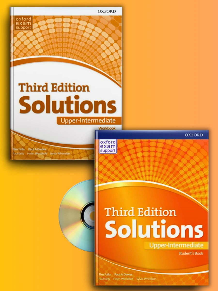 Solutions (3rd) Upper-Intermediate (комплект) Учебник + рабочая тетрадь + диск