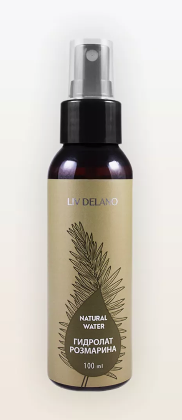 Прочие Тонизирующие Средства Спрей гидролат розмарина Natural Water от Liv Delano 100 мл.