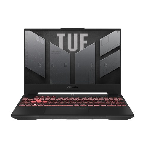 156 Ноутбук ASUS TUF Gaming A15 FA507NU-LP101 1920x1080 IPS AMD Ryzen 5 7535HS RAM 16 ГБ SSD 512 ГБ GeForce RTX 4050 для ноутбуков 6 ГБ без ОС серый 10379900₽
