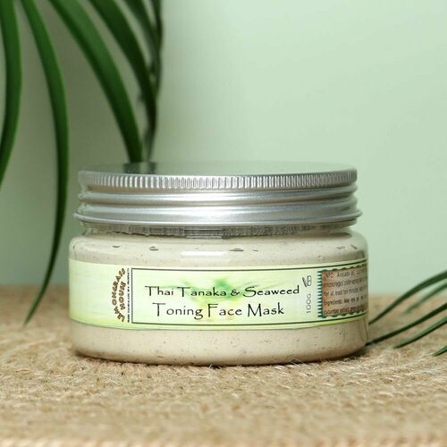 Маска для лица Танака и морские водоросли 100мл Натуральная косметика С эфирнымм маслами Лемонграсс Хаус Таиланд 2184₽