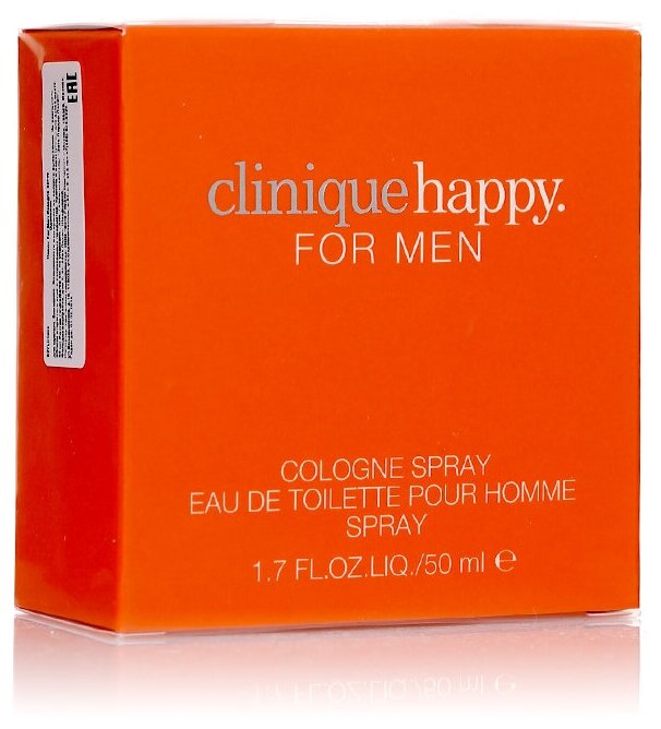 Парфюмерная вода Clinique Happy For Men, 50 мл — фото 1