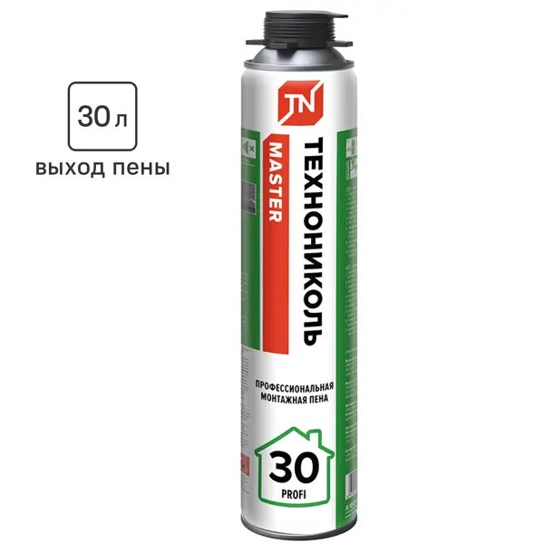 Пена монтажная профессиональная Технониколь Master Profi 30 л летняя 450 мл