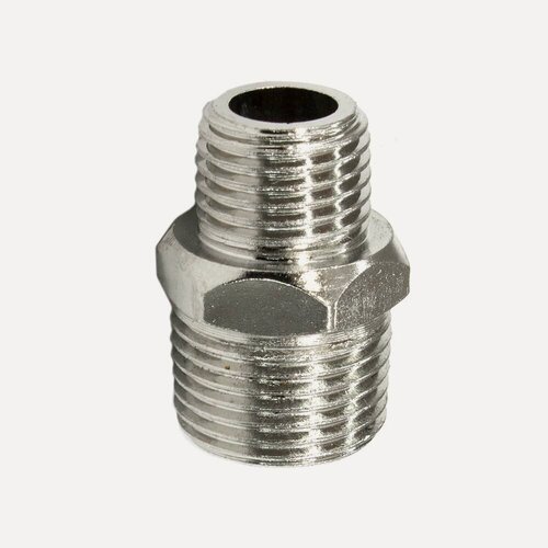 Изображение товара Резьбовой переходник футорка F-3/8M-1/4M - Универсальный для жидкости и воздуха, Арт. 4560