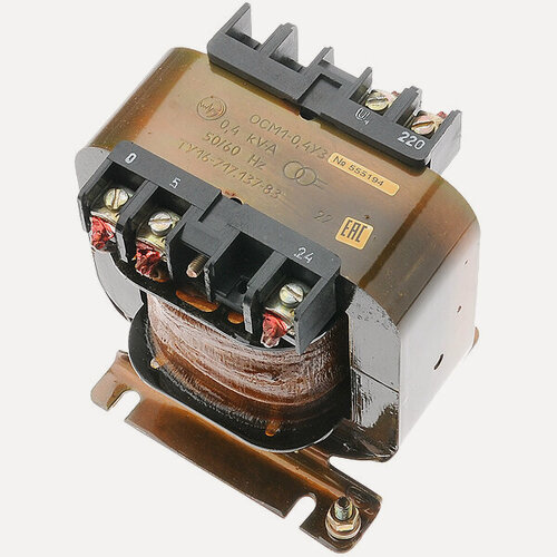 Изображение товара Трансформатор ОСМ1-0,4 220/5-24 0,4кВА