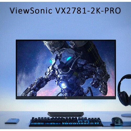Монитор ViewSonic VX2781-2K-PRO Черный IPS170hz25601440 34785₽