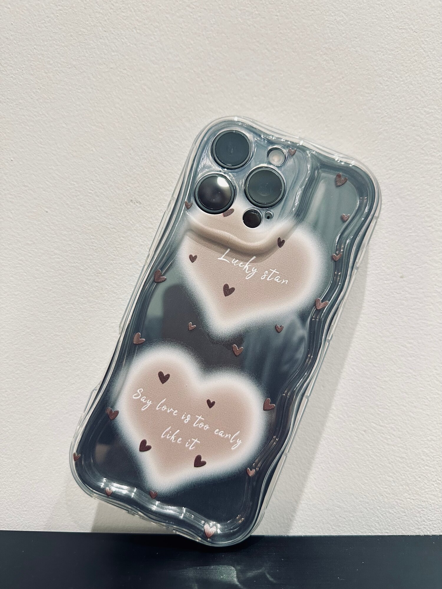 Чехол на Айфон 16 Про Макс (iPhone 16 Pro Max), силикон, полупрозрачный — фото 1