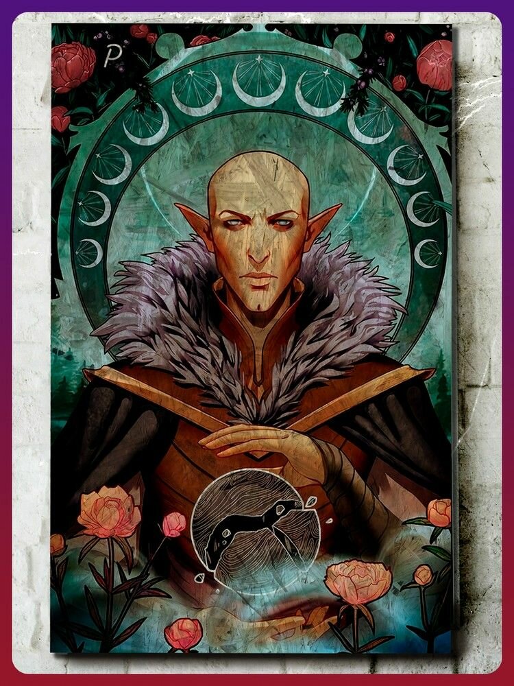 Картина интерьерная на рельефной доске Игры Dragon Age - 6241252