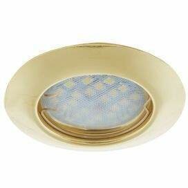 Ecola MR16 GU5.3 DL92 светильник выпуклый Золото 30x80 Light FG1612EFY