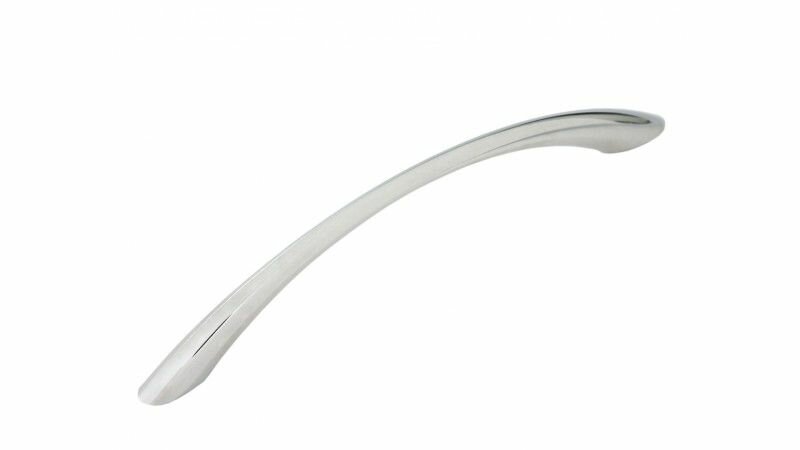 Мебельная ручка скоба 3/96 Хром полированный