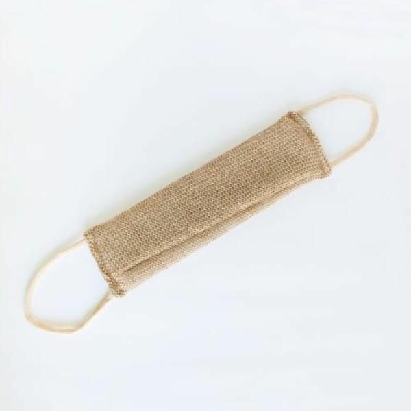 Мочалка Банные Секреты банная  джутовая  с ручками