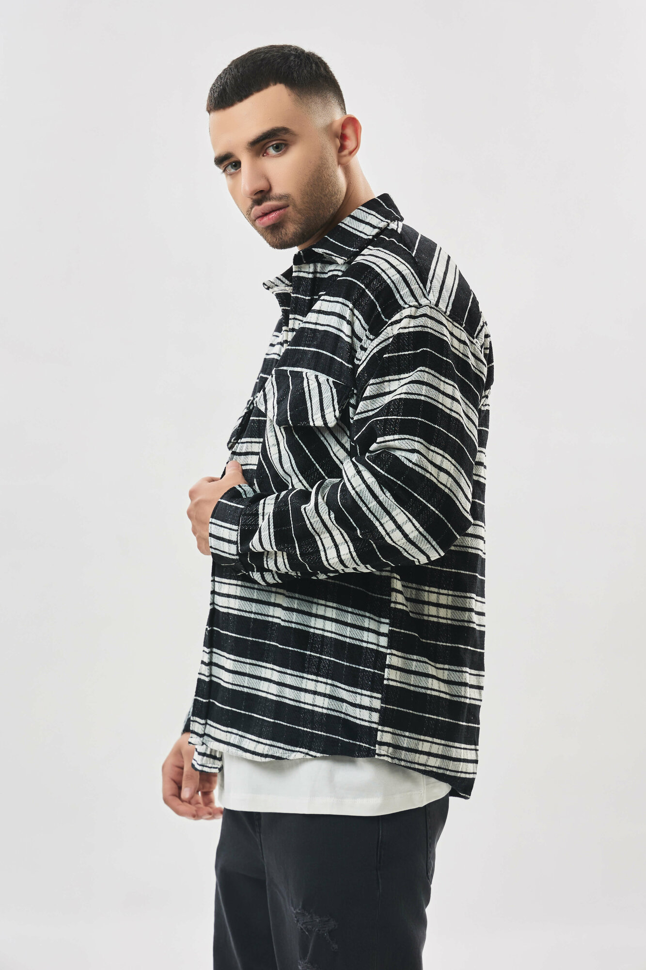 Рубашка TERRA PRO, размер S, black — фото 1