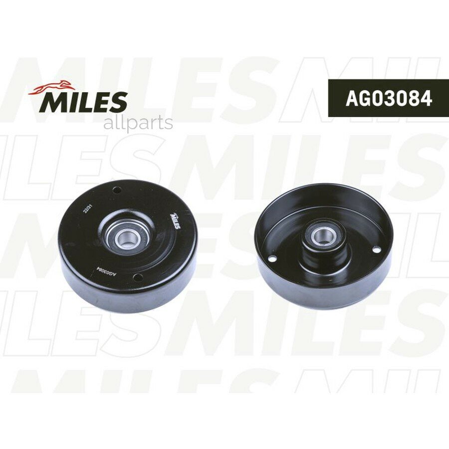 MILES AG03084 Ролик ремня приводного VAG AGL/MB W202/203/210 M111