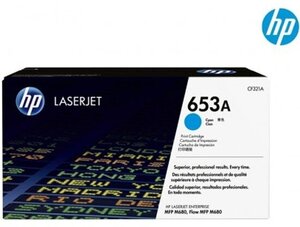 Картридж HP CF321A голубой 653A для M651