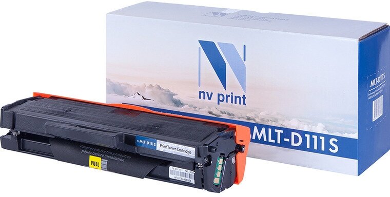 Картридж NV Print NV-MLTD111S, черный, 1000 страниц, совместимый для Samsung Xpress M2020, Xpress M2020W, Xpress M2070, Xpress M2070W, Xpress M2070F, Xpress M2070FW