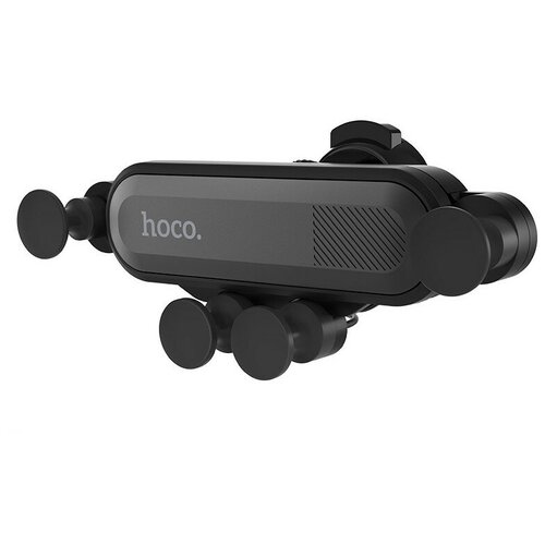 фото Держатель hoco ca51 air outlet gravity in-car holder black