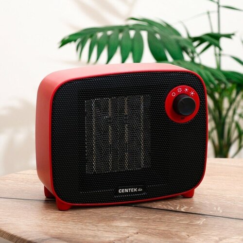Тепловентилятор Centek CT-6022 керамический настольный 1500 Вт 15 м красный 352300₽