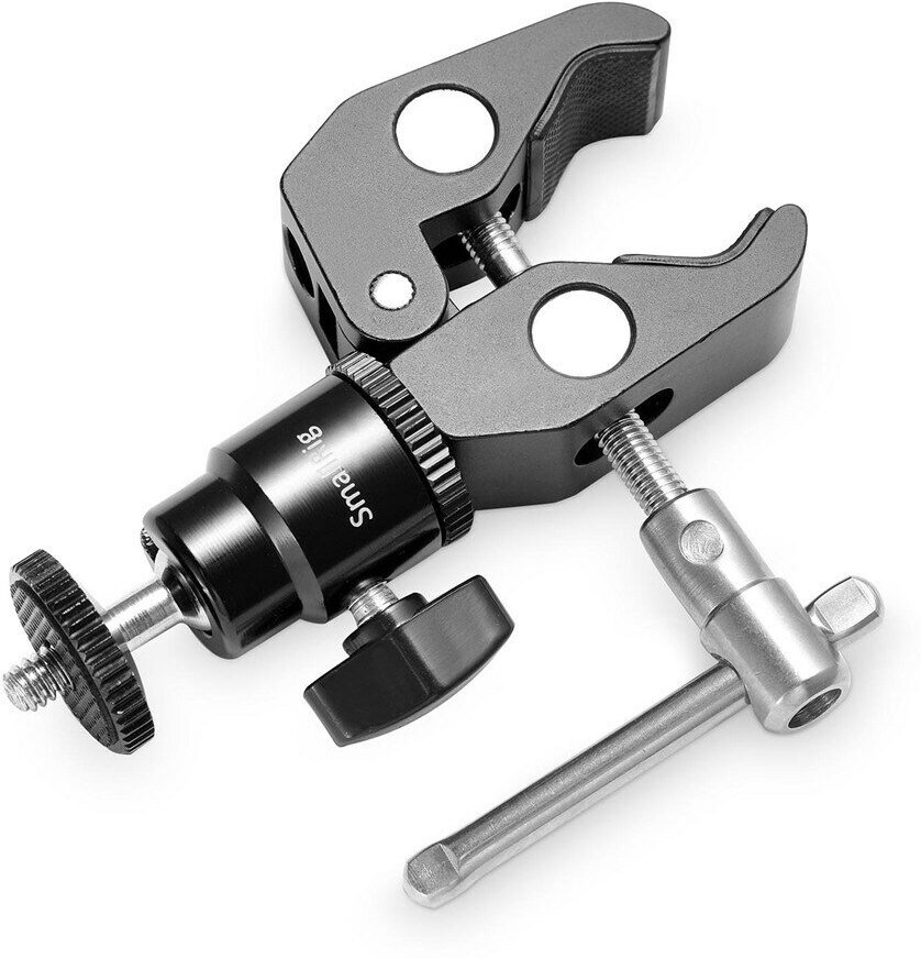 Держатель аксессуаров SmallRig Clamp Mount with 1/4 Ball Head (1124)