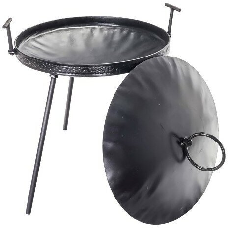 фото Сковорода-садж Стальные решения Костер