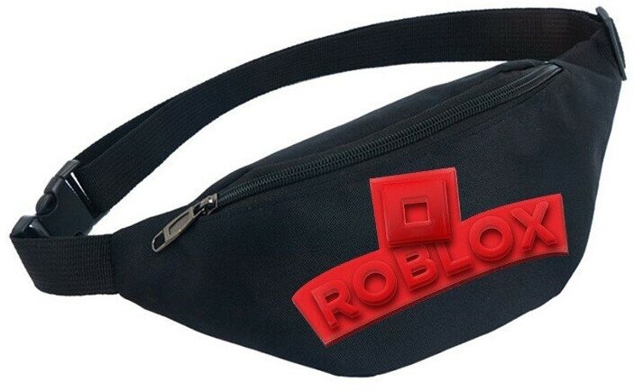 Поясная сумка Роблокс (Roblox) черная №2