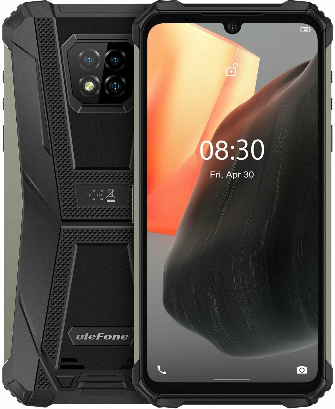 Смартфон Ulefone ARMOR 8 PRO 8/128 GB BLACK IP68 Быстрая зарядка