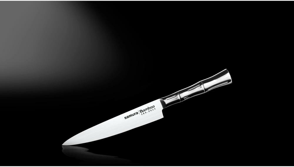 Нож Samura универсальный Bamboo, 15 см, AUS-8 - фото №15