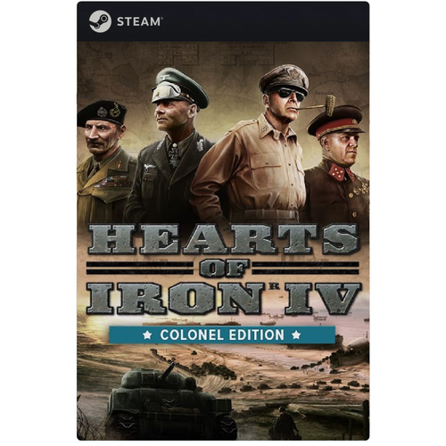 Игра Hearts of Iron IV - Colonel Edition для PC, Steam, электронный ключ