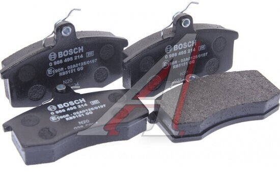 Колодки тормозные передние Bosch 0986495214, 4 шт