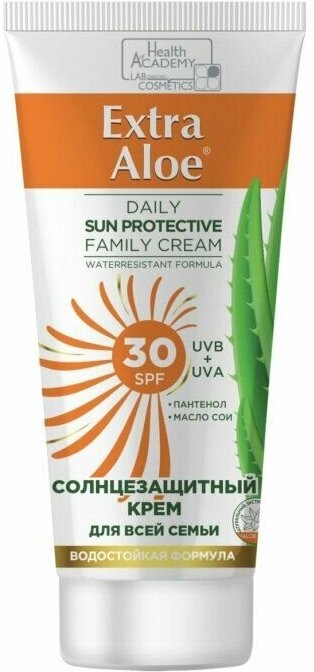 Vilsen Extra Aloe Солнцезащитный крем для всей семьи SPF 30, 100мл