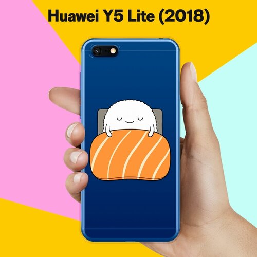 Силиконовый чехол Суши засыпает на Huawei Y5 Lite (2018) силиконовый чехол суши засыпает на huawei y5p