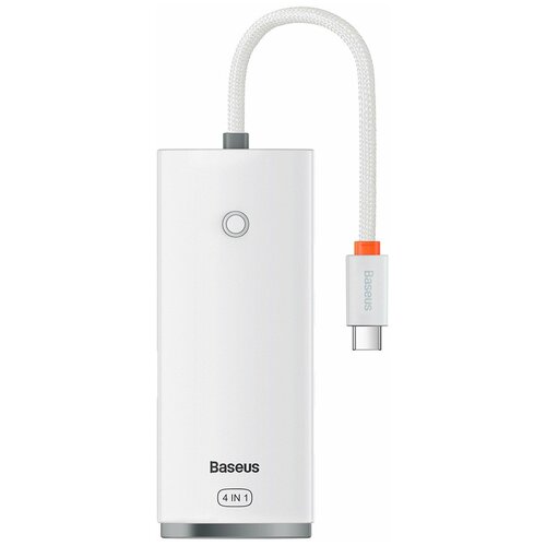Baseus Lite Серия концентратор USB Тип C адаптер - 4x USB 30 25см белый WKQX030302 162000₽