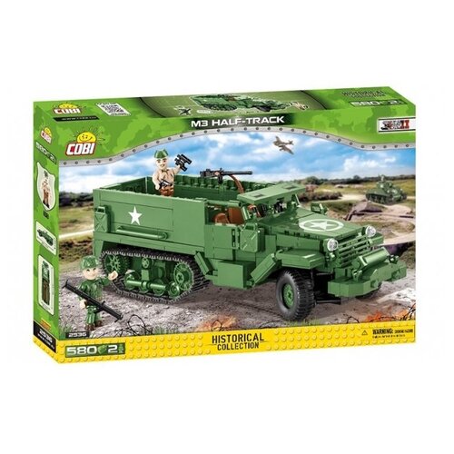 Конструктор COBI 2536 Бронетранспортер M3 HALF-TRACK