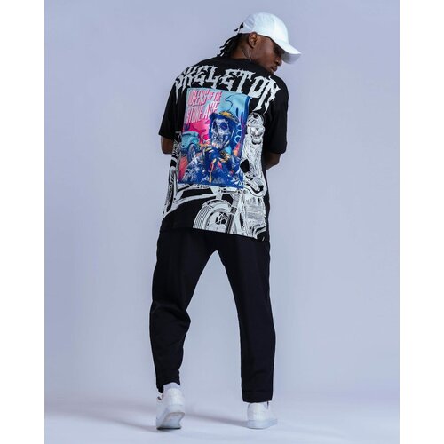 фото Футболка jacey jace, оверсайз, хлопок, размер m, зеленый