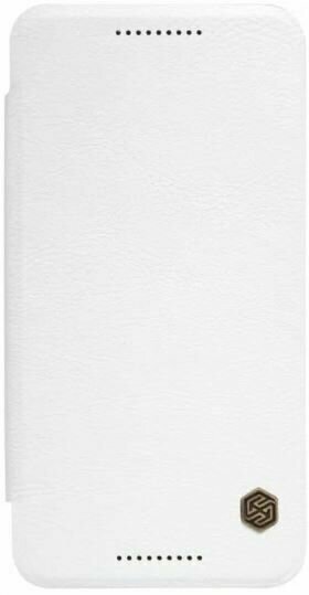 Чехол книжка для смартфона Nillkin QIN Series для HTC E9/E9+, белый