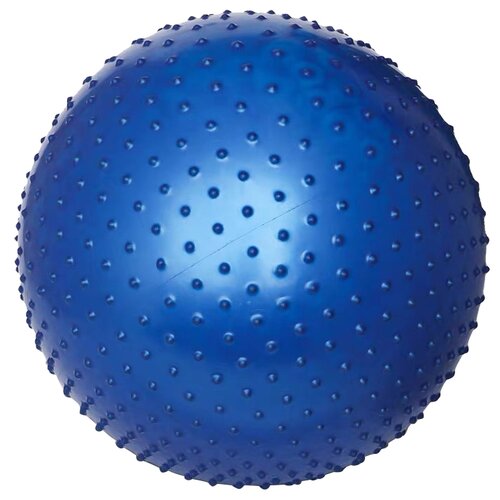 фото Мяч гимнастический массажный, синий, 65 см джамбо тойз