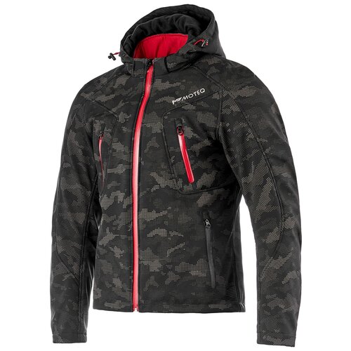 Куртка текстильная MOTEQ Firefly, мужской(ие), черный, размер L